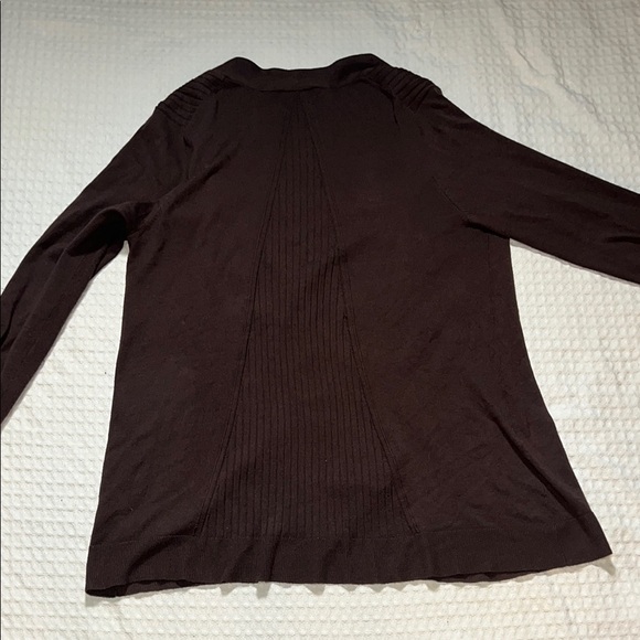 Liz Claiborne Women’s Brown Cardigan Sweater SZ L - Picture 7 of 7